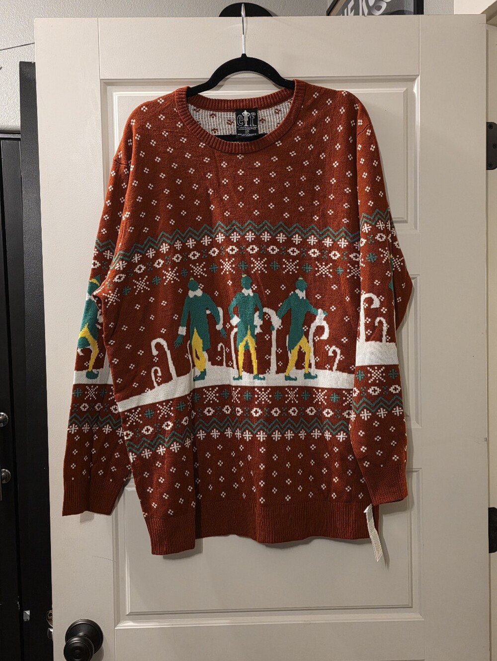 Elf Movie Christmas Sweater XXL